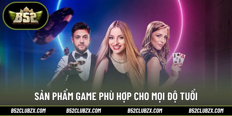Trò chơi đa dạng đáp ứng nhiều đối tượng khác nhau